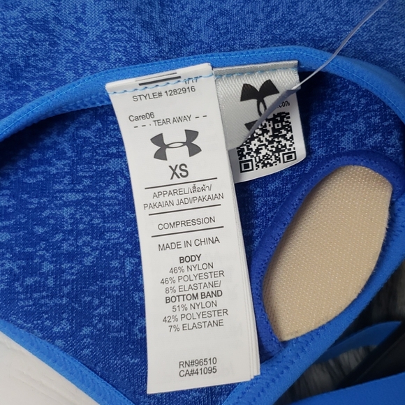 Women's Armour® Seamless Ombre Printed Sports Bra - Picture 5 of 5